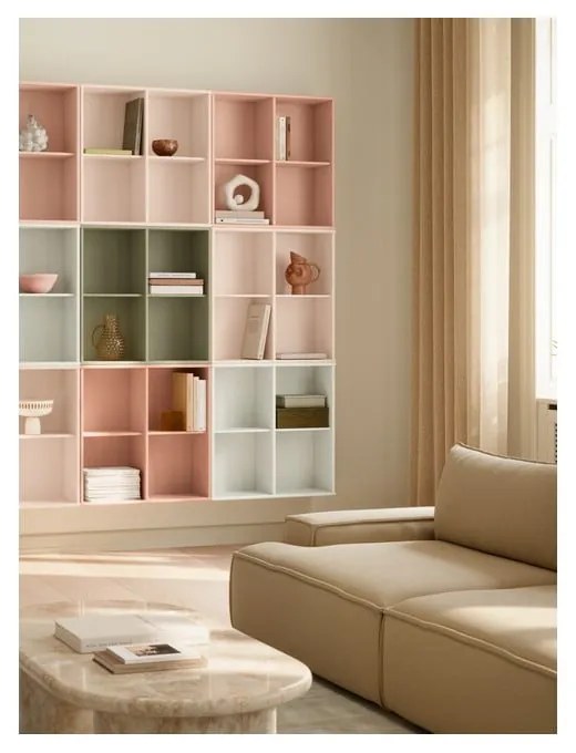 Висяща библиотека в цвят каки 70x70x27 cm Mistral – Hammel Furniture