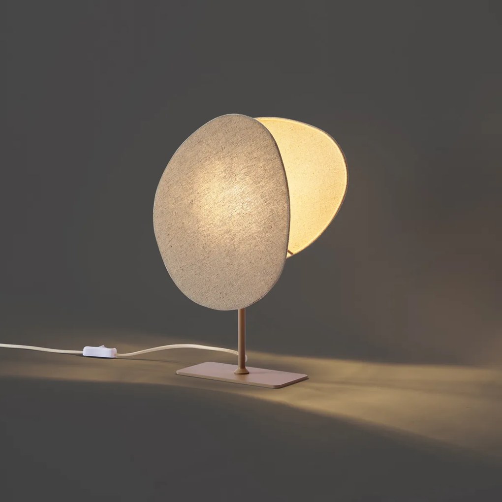 Japandi настолна лампа бежова - Organica