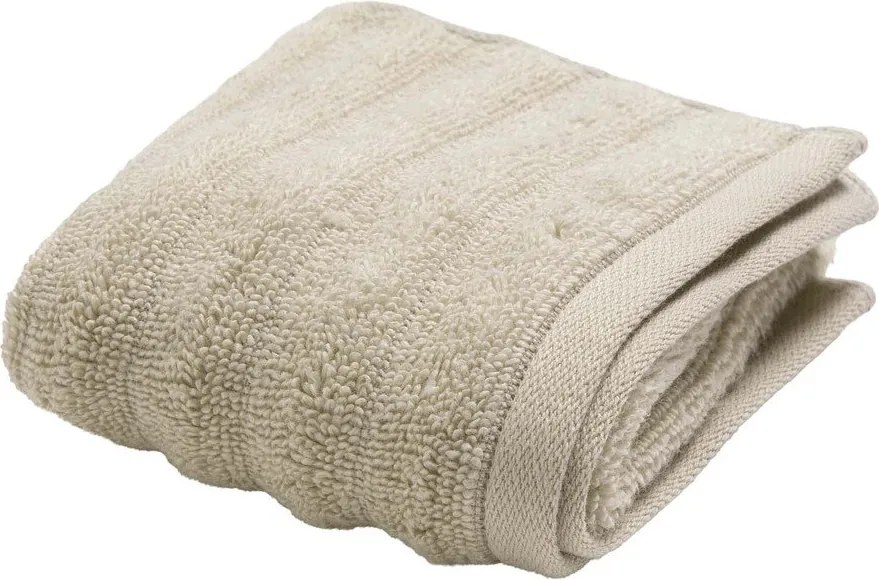 Бежова памучна кърпа от тери 30x50 cm Maya – douceur d'intérieur