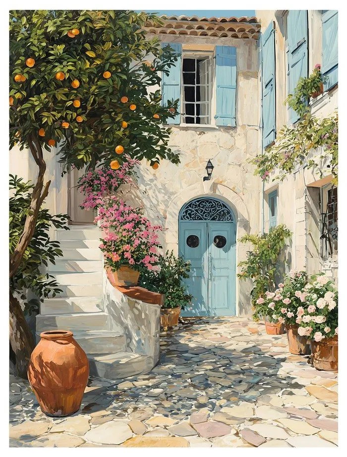 Картина 60x80 cm Tuscan Siesta – Styler