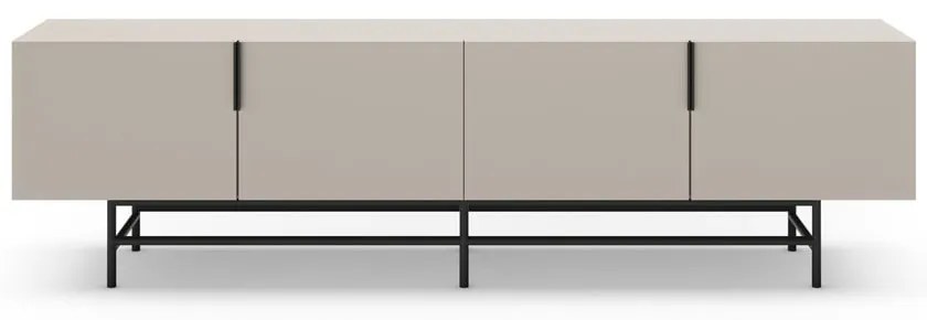 Кремава маса за телевизор 200x54,5 cm Eldia – Marckeric