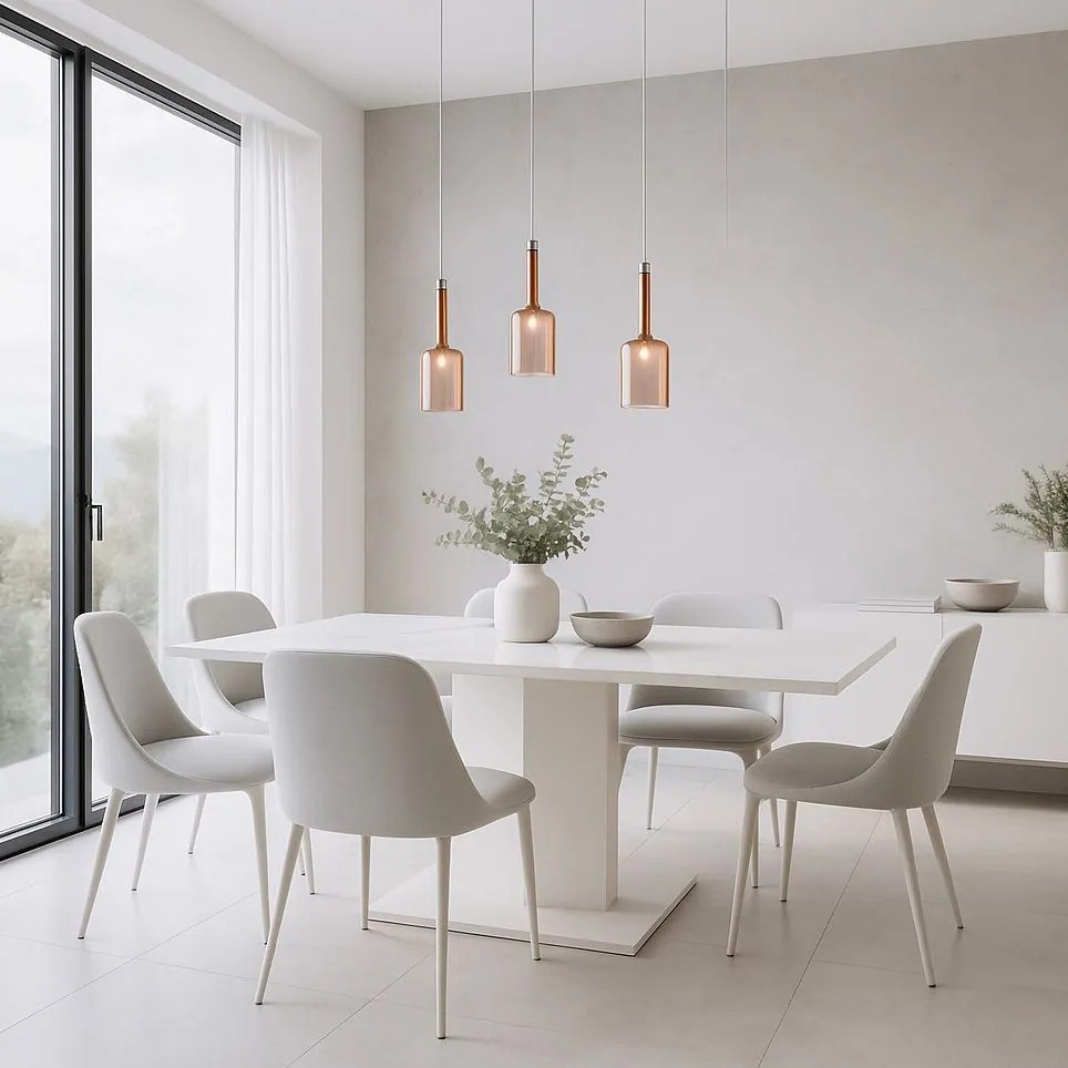 Плафон APP1699-1CP AMBER B