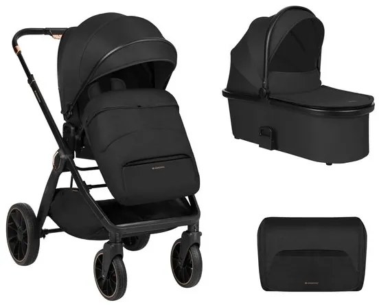 Комбинирана детска количка 2в1 Tiffany KIKKABOO - Black