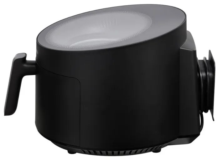 Фритюрник с горещ въздух Russell Hobbs SatisFry Panoramic 27420-56, 1650W, 5.5 л, 10 програми, Дигитален LED дисплей, Термостат, Таймер, Черен