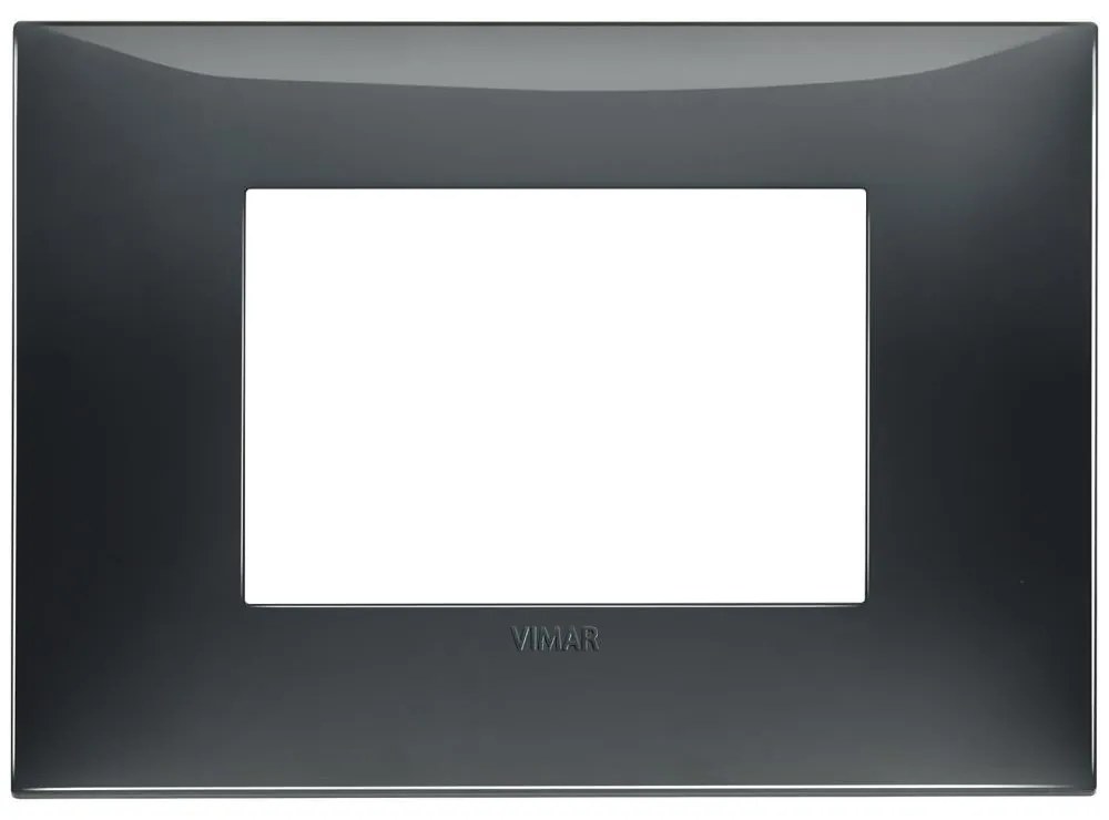 VIMAR 09673.03 Декоративна рамка технополимер, 3M, Сив гланц,  NEVE UP