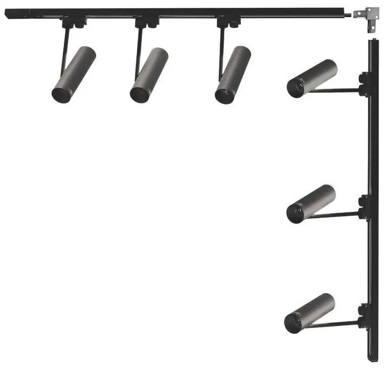 Zuma Line 3569 - Спот за релсова система LISA 6xGU10/35W/230V черен
