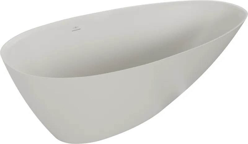 Mexen Milano свободно стояща вана от конгломерат 150 x 82 см, бетон мат - 57301508561