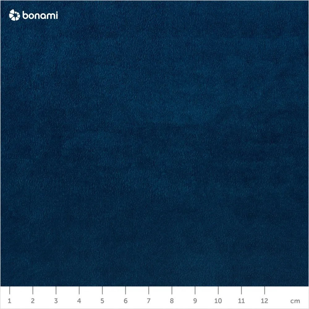 Тъмносиньо боксспринг легло 200x200 cm с място за съхранение Flip – Ropez