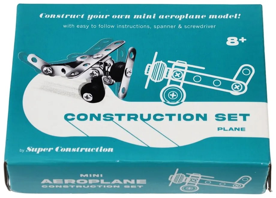 Метална строителна играчка Aeroplane – Rex London