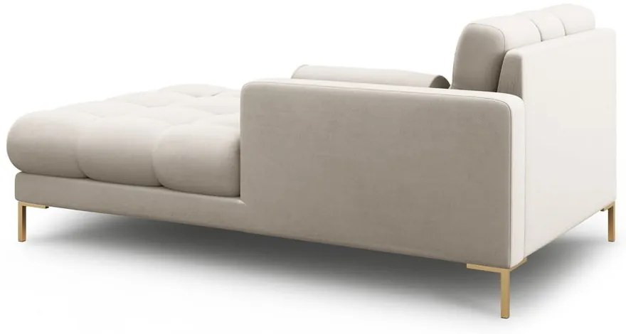 Бежов шезлонг (ляв ъгъл) Bali – Cosmopolitan Design