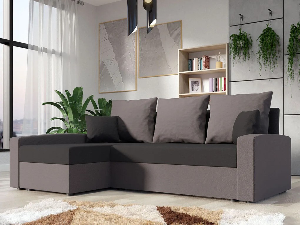 Ъглов диван Chievo-Gray