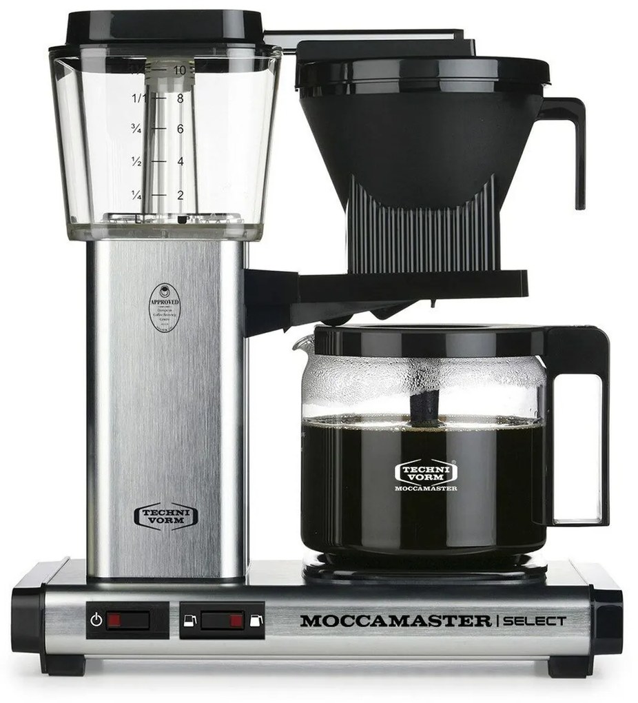 Кафе машина за шварц кафе Moccamaster Черен Стомана 1520 W 1,25 L