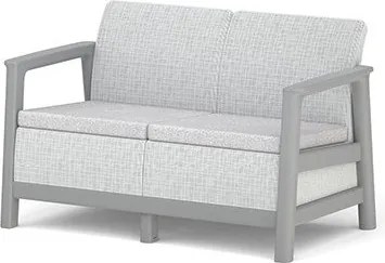 Светлосив градински диван Scandi Linea – Keter