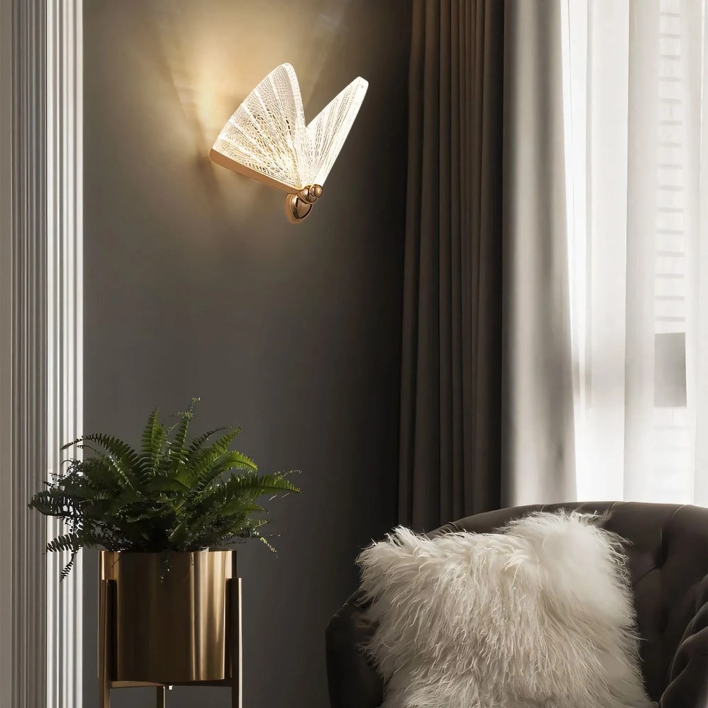 СТЕННА ЛАМПА LED LHJ104-1W LIGHT ROSE GOLD