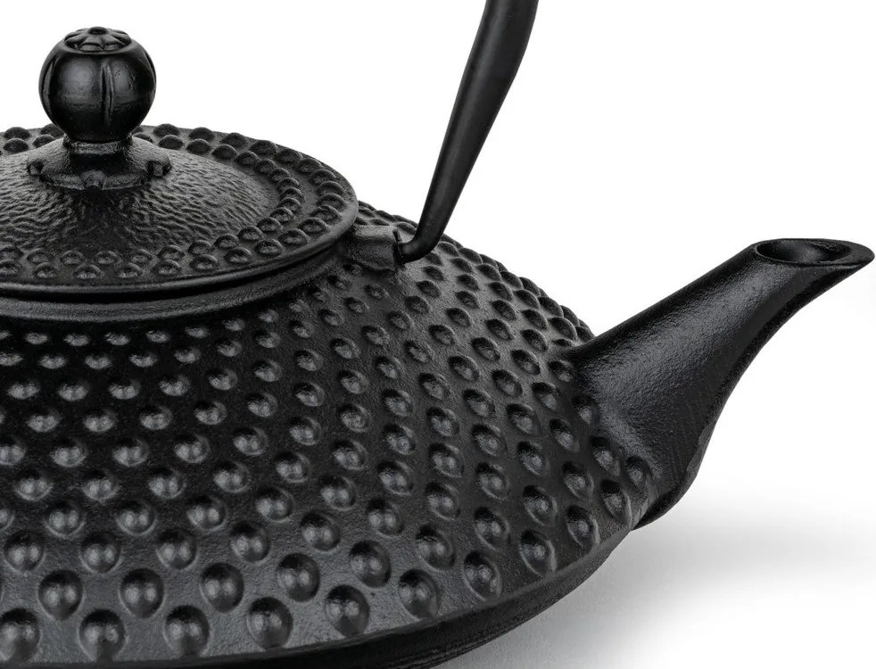 Черен чугунен чайник с цедка 1,25 l Xilin – Bredemeijer