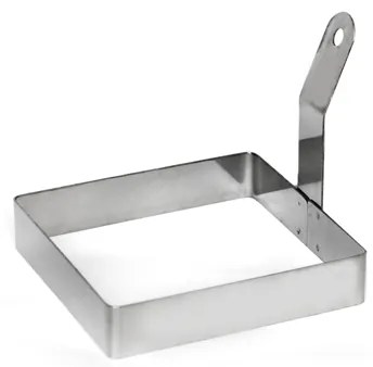 Иноксова форма за яйца квадратна 12x12см (305812)