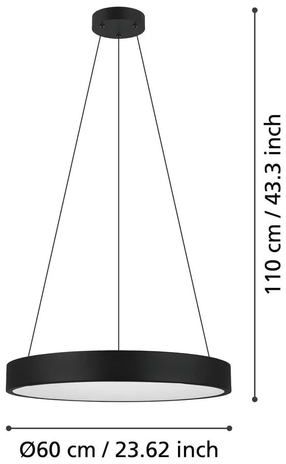 LED smart висящо осветително тялo 6,5 W MARGHERA-Z – EGLO