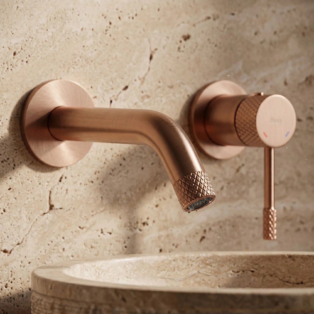 Смесител за вграждане REA Venti Brush Copper