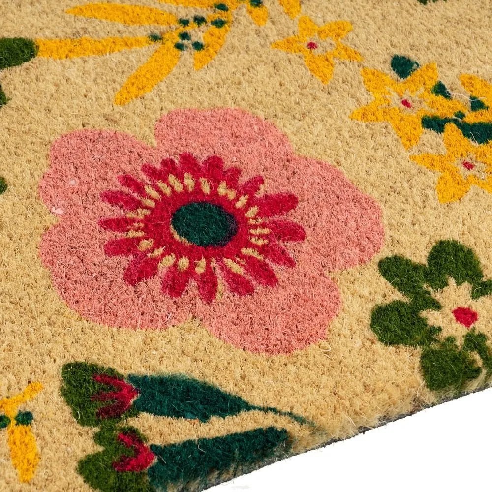 Изтривалка от кокосови влакна 40x60 cm Flora – Casa Selección