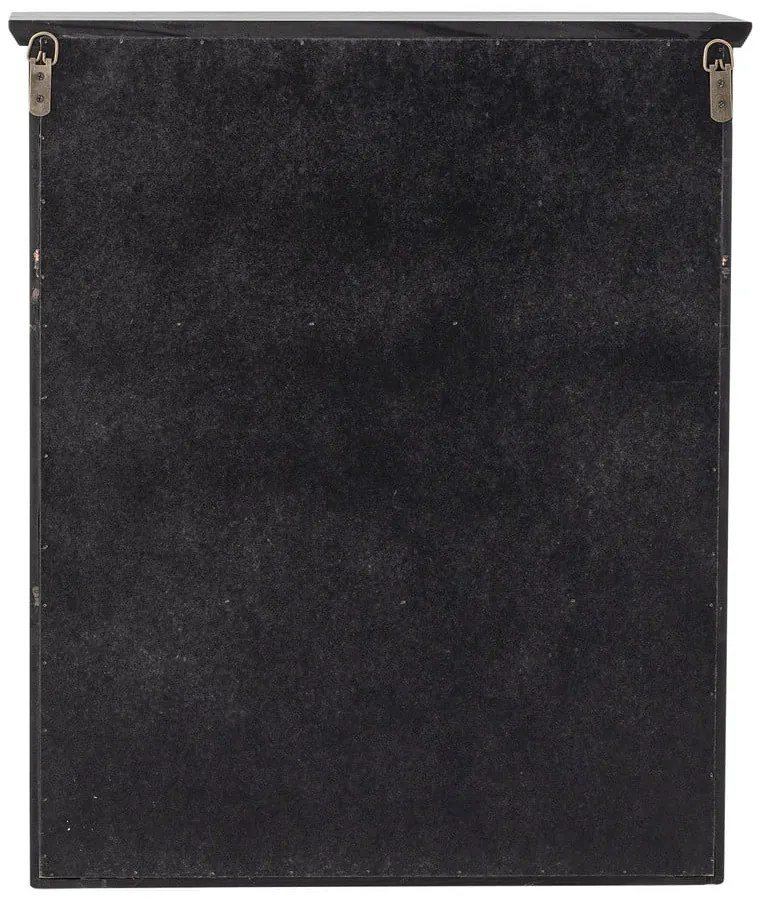 Черна висяща витрина от масивна ела 51,5x66,5x22,5 cm Hazem – Bloomingville