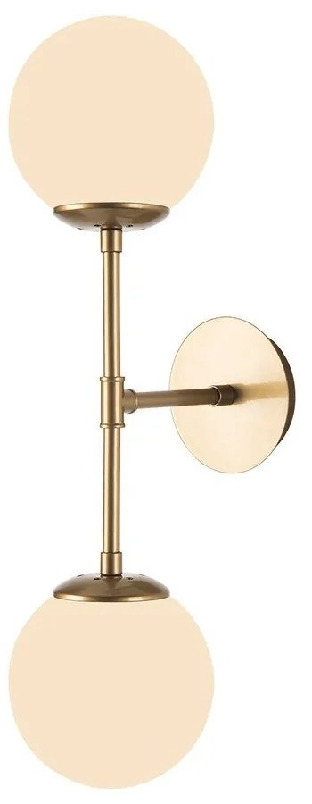 Стенна лампа в златист цвят , дължина 58 cm Kruva - Squid Lighting