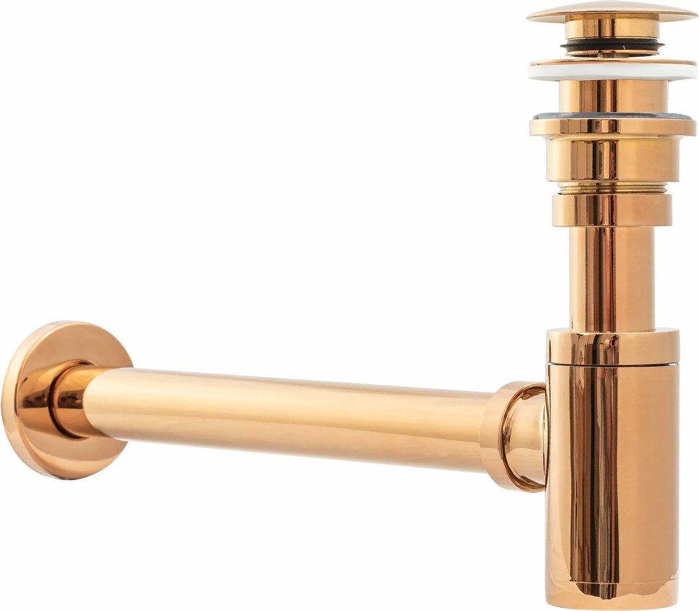 Сифон Rea Click-Clack Rose Gold