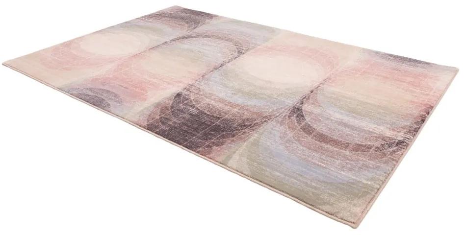 Светлорозов вълнен килим 170x240 cm Kaola - Agnella