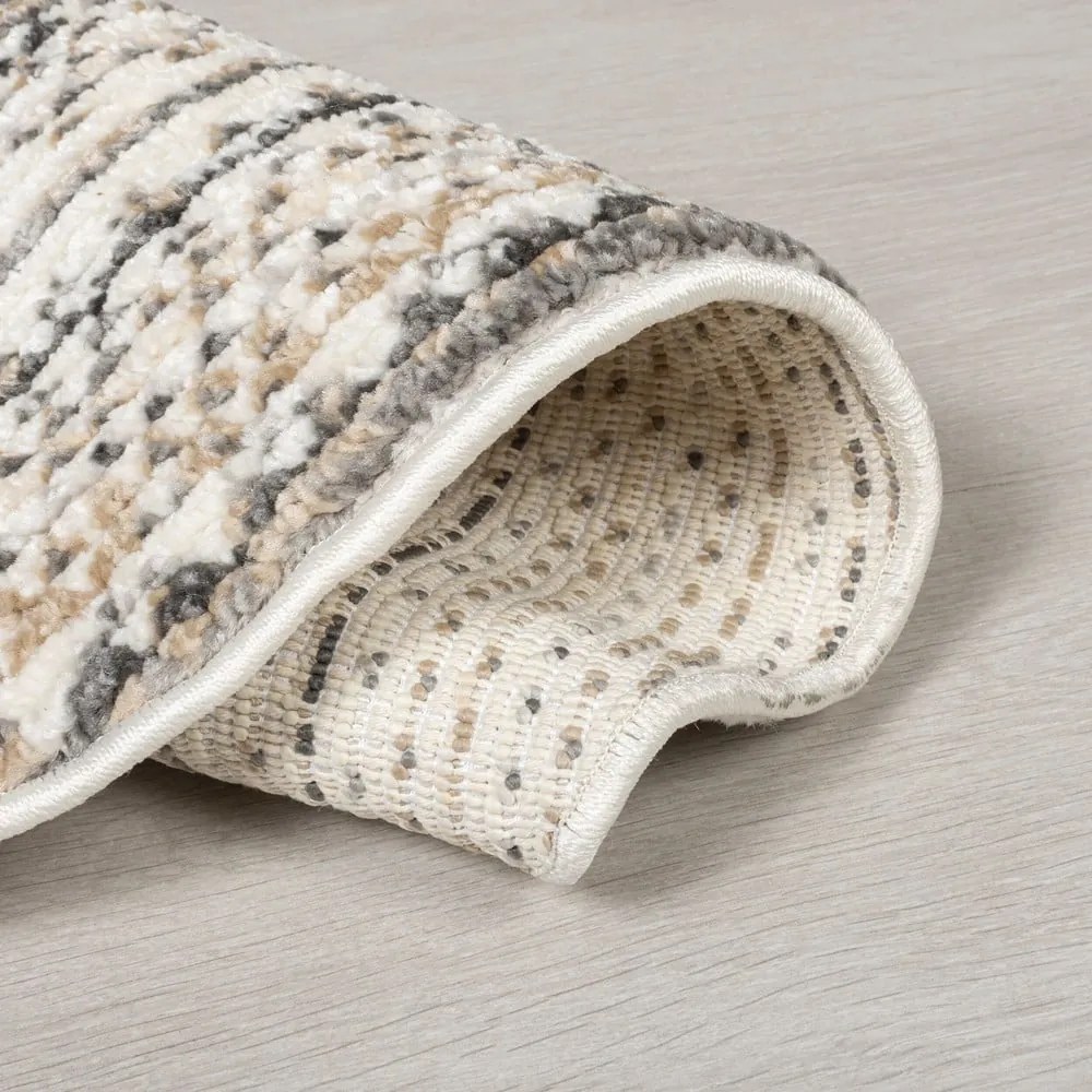 Бежов кръгъл килим 160x160 cm Camino – Flair Rugs