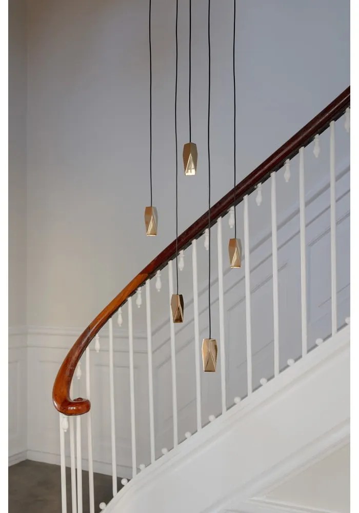 Черно висящо осветително тяло Rosette mini - UMAGE