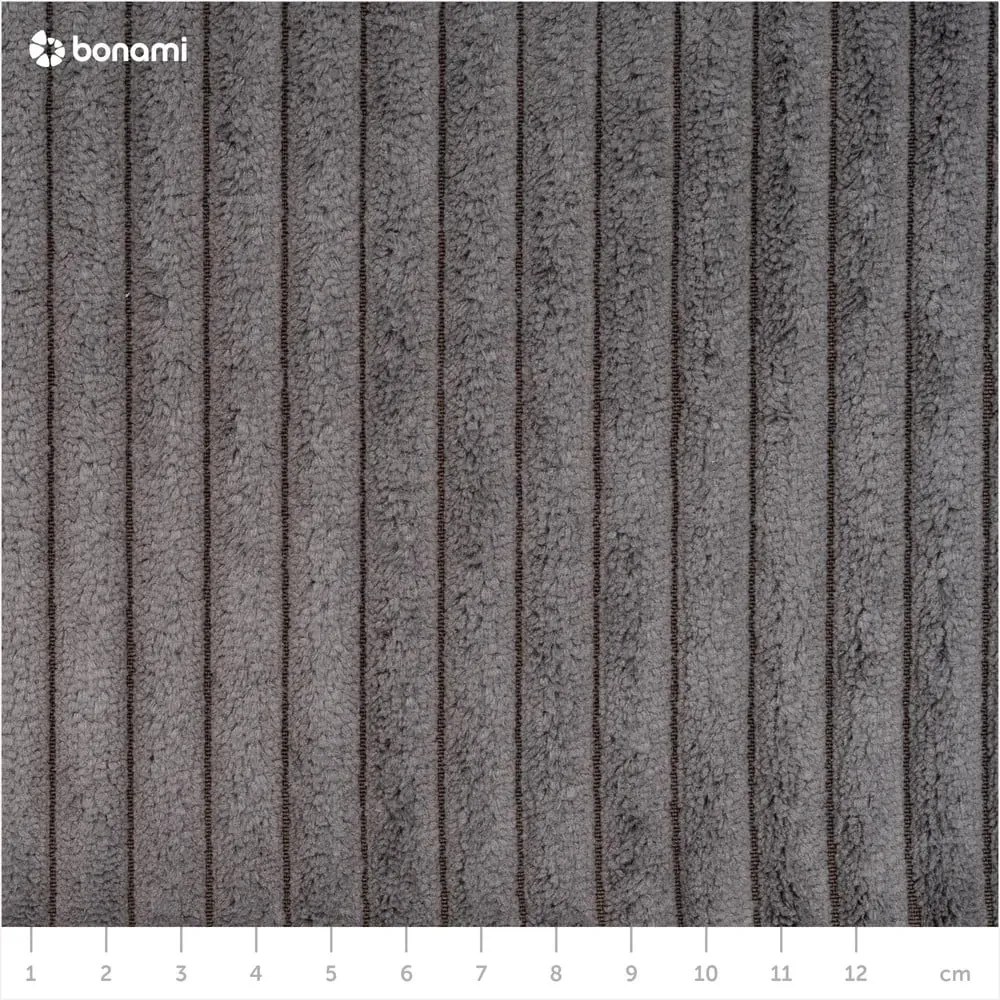 Кафяво-сиво кресло от рипсено кадифе Lord – Ropez