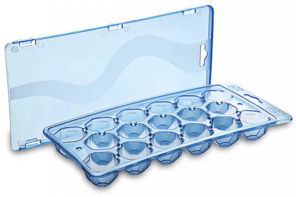 Пластмасова форма за лед с капак (AP9002) 9002 - Titiz