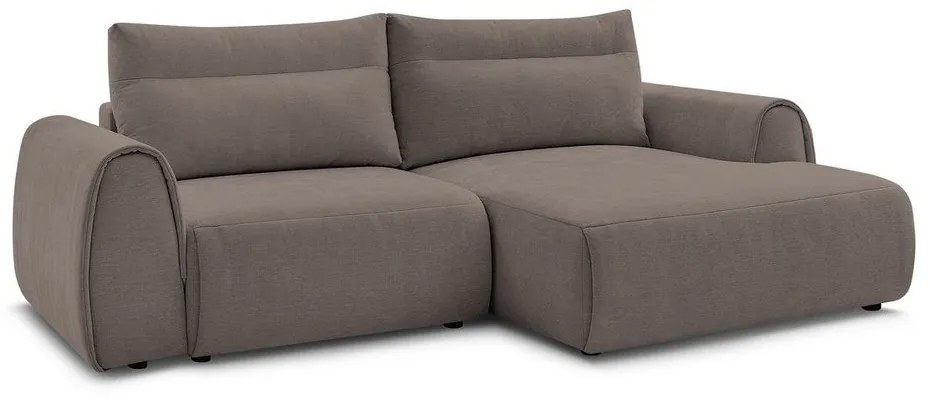 Кафяв ъглов диван Aden – Bobochic Paris