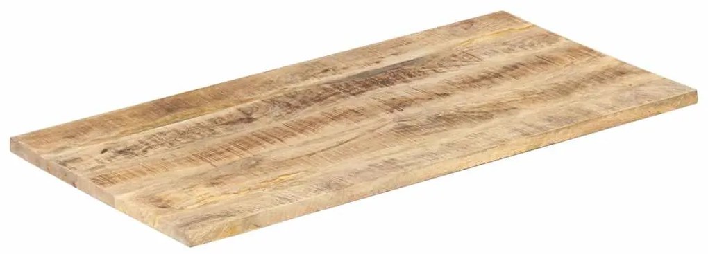 286024 vidaXL Плот за маса, мангово дърво масив, 25-27 мм, 100x60 cм
