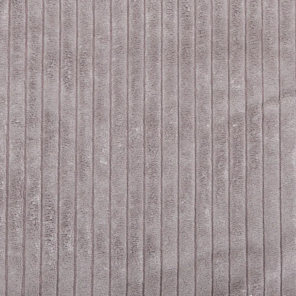 Ъглов диван от сив велур (десен ъгъл) Ariella - Ropez