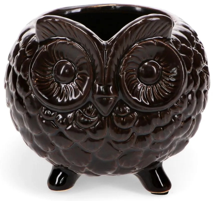 Керамично покритие за кашпа ø 11 cm Owl – Rex London