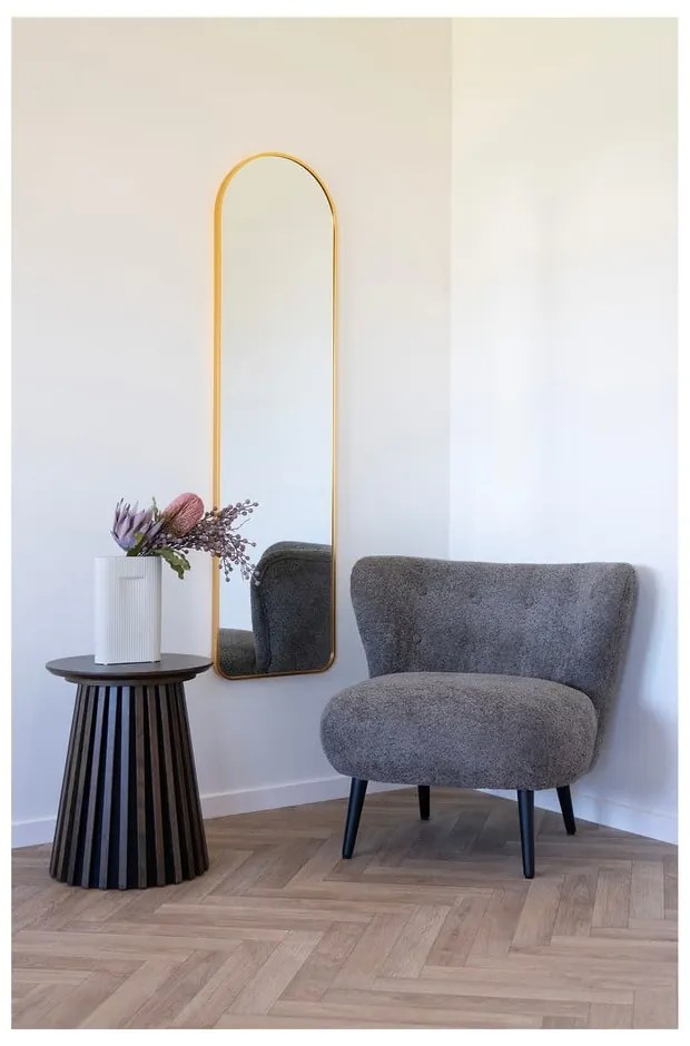 Кафяво кресло от букле Covelo – House Nordic