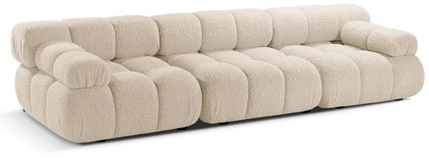 Бежов модулен диван от букле 282 cm Bellis – Micadoni Home