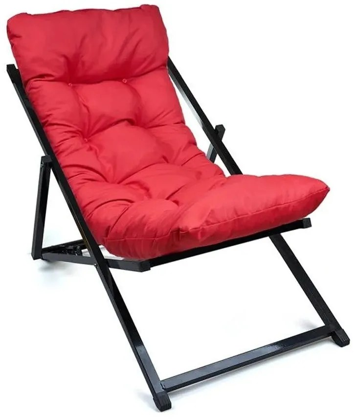 Шезлонг Sunbed, цвят Червен