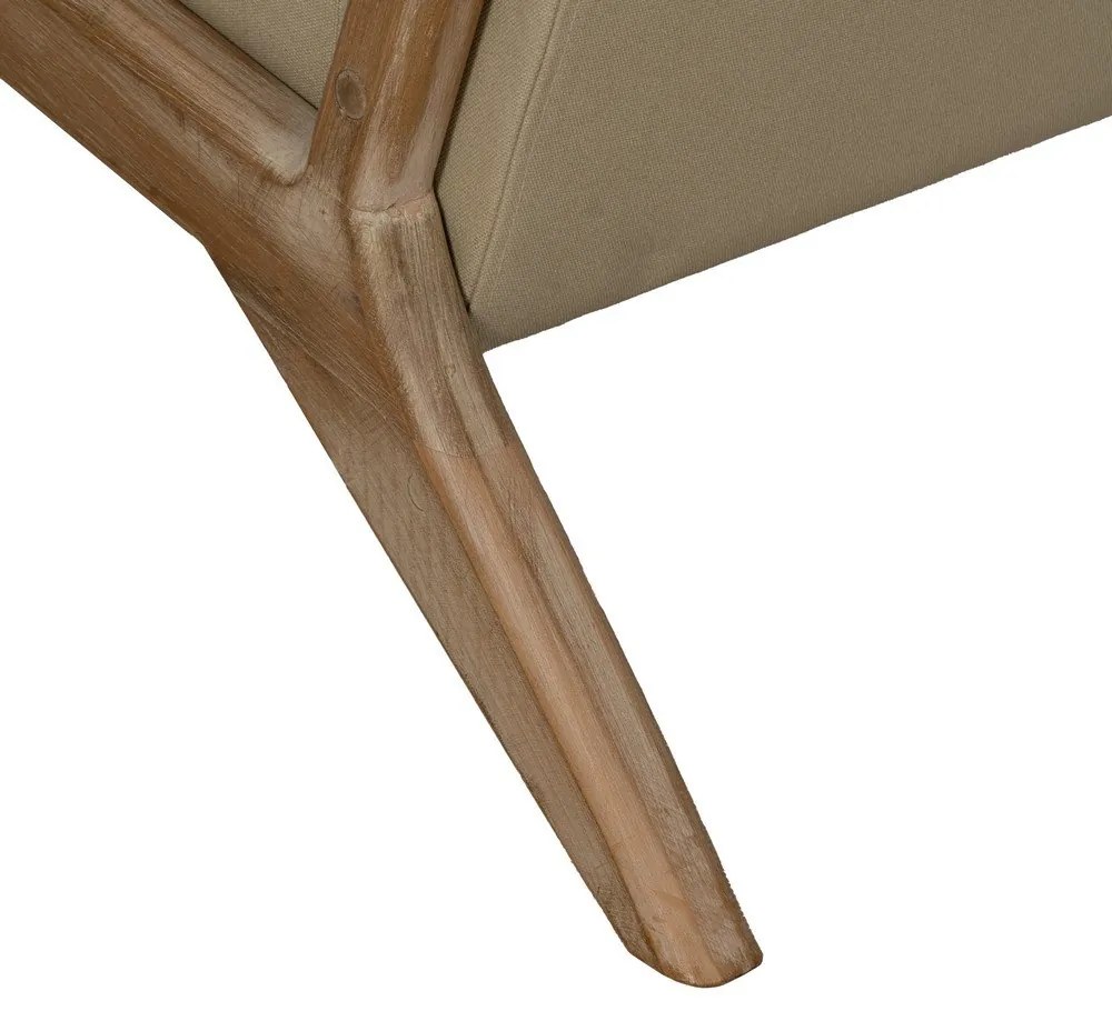 Бежово кресло Weave – Ixia