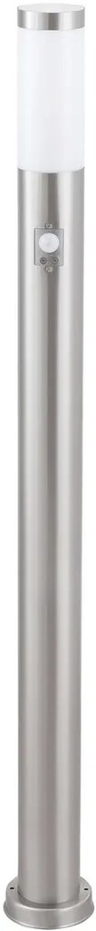 RABALUX Инокс торч 8268, градинска лампа със сензор, 110 см, E27, 1x60W, IP44 - 8268