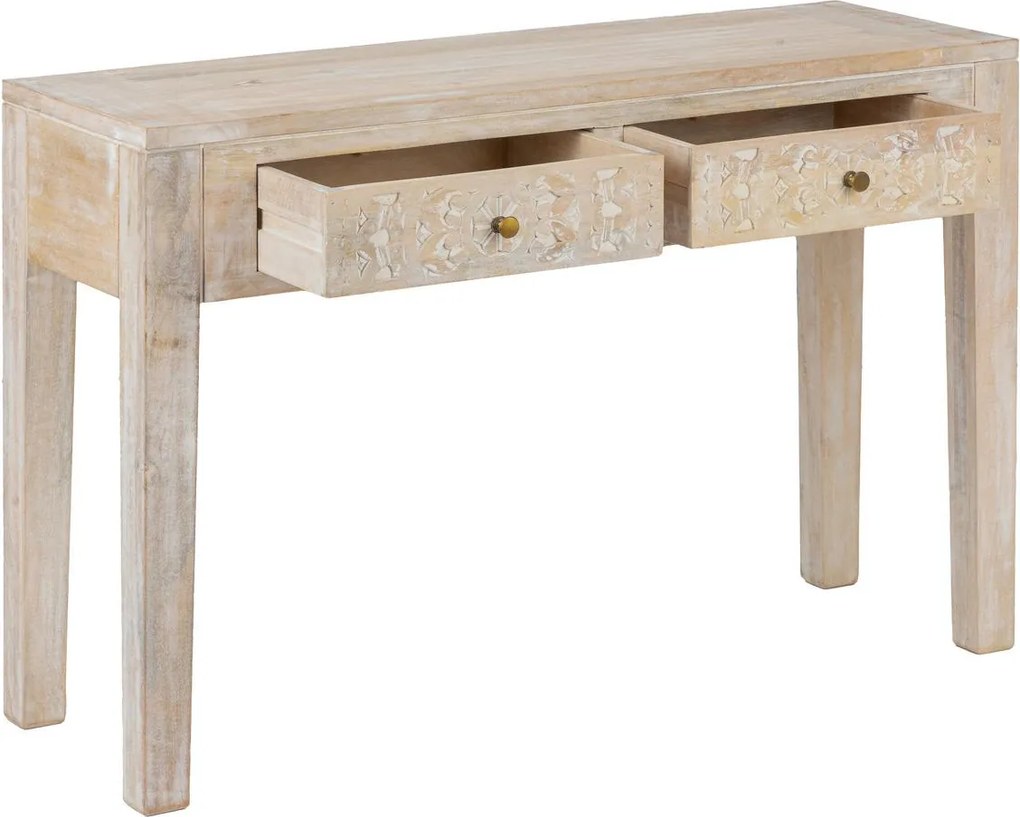 Конзолна маса atmosphera Shirel, 120 cm, Мангово дърво