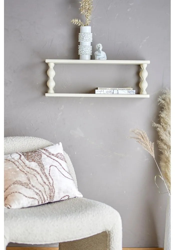 Бял на няколко нива стенен рафт 60 cm Salino – Bloomingville