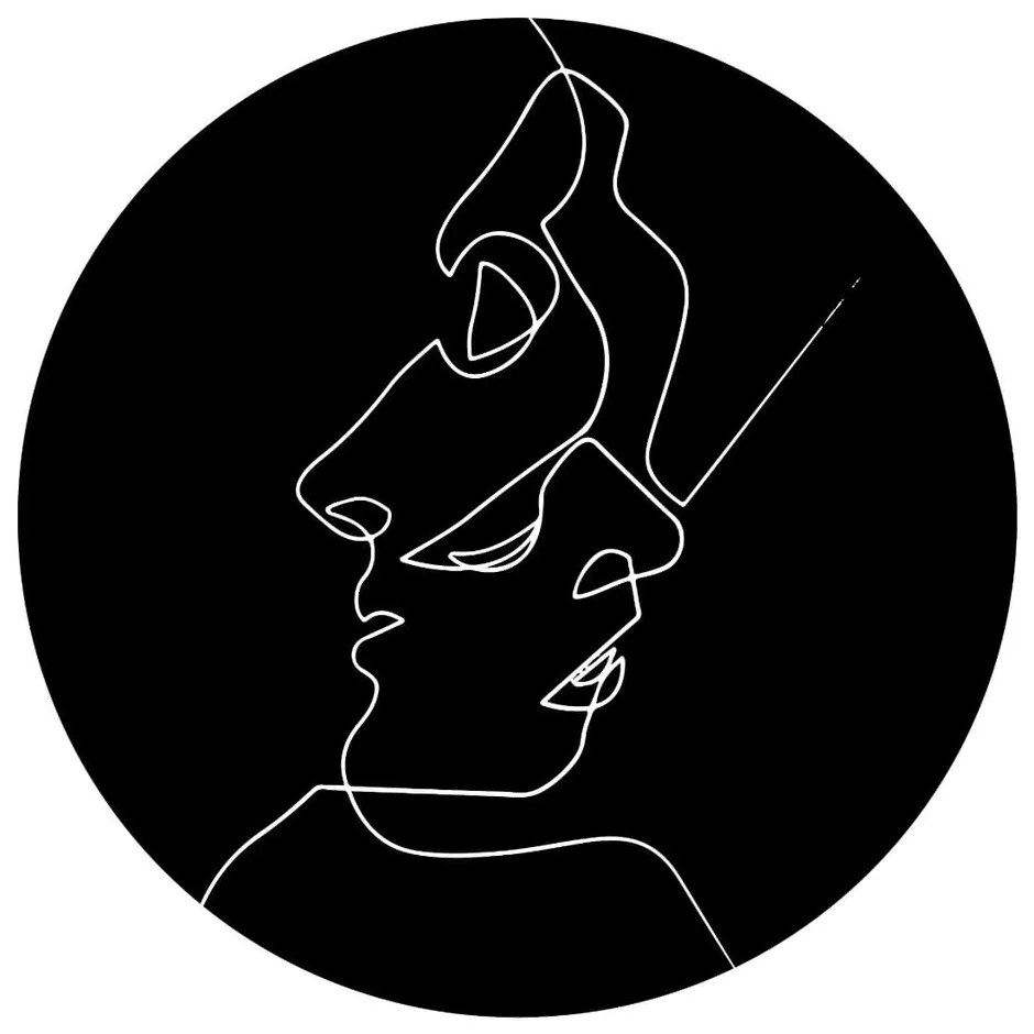 Килим Лица, ⌀ 100 cm - Rizzoli