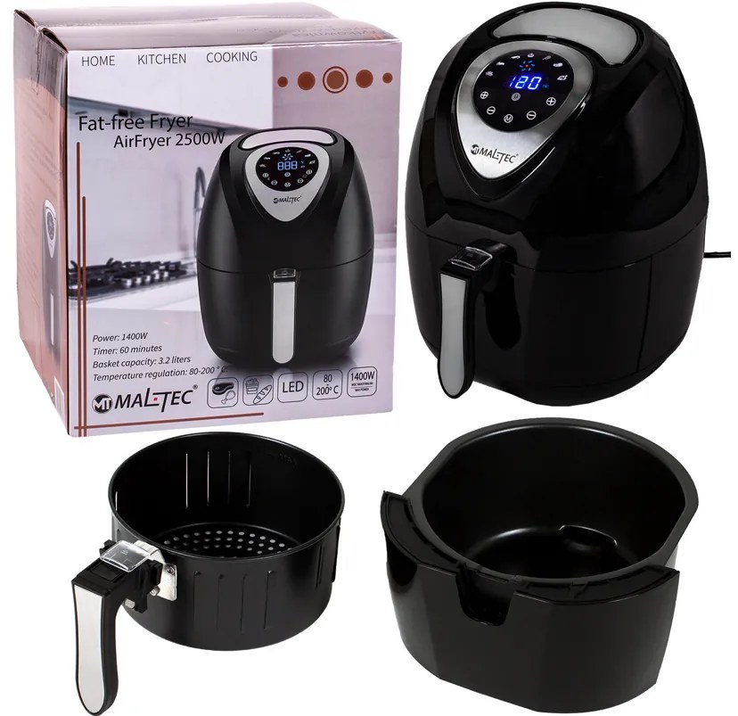 Термофритюрник MALTEC AIRFRYER 4,3L