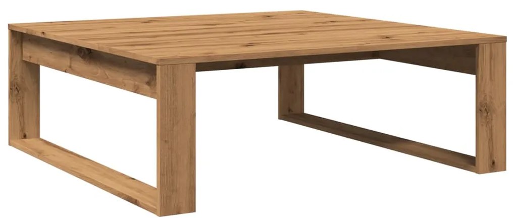 856691 vidaXL Кафе маса, дъб артизан, 100x100x35 см, инженерно дърво