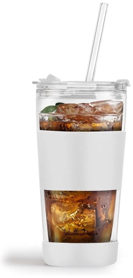 Бяла термочаша 600 ml Fuori – Vialli Design