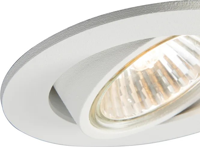 Интелигентен вграден прожектор бял, накланящ се, вкл. WiFi GU10 - Cisco