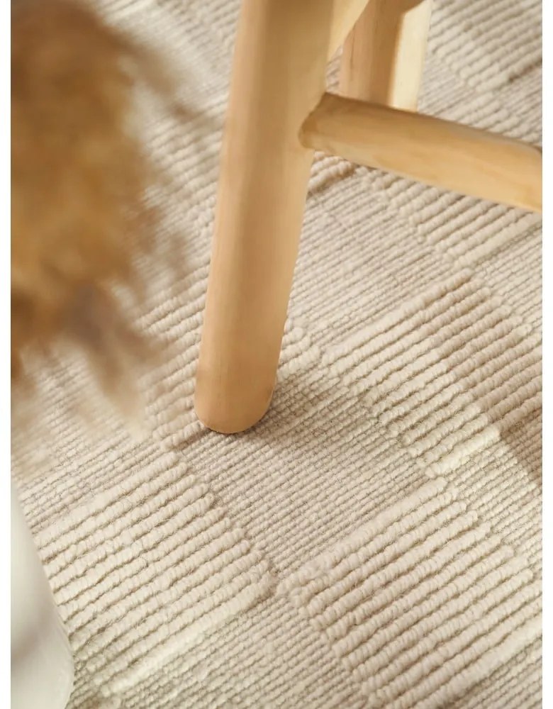 Кремав ръчно изработен вълнен килим 120x170 cm Scala – Villeroy&amp;Boch