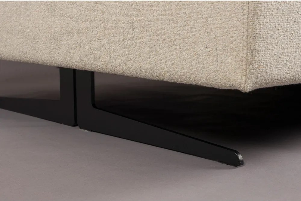 Кремав ъглов диван (десен ъгъл) Shelly – Dutchbone