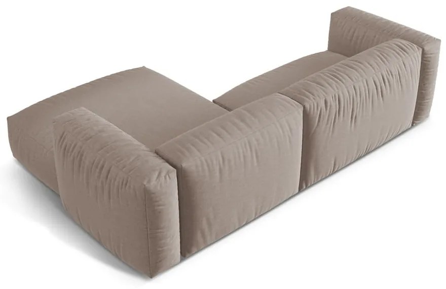 Бежов модулен ъглов диван (десен ъгъл) Martina – Micadoni Home